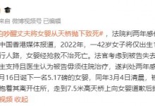 女子产后抑郁将孩子从天桥抛下 因担心女婴哭声吵醒丈夫-融党建互动平台