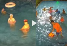 泳池救生员一天捞同一男孩5次：全程都没有家长的陪伴-融党建互动平台