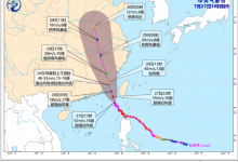 5号台风杜苏芮最新消息（27日晚）：走向路径图+预计登陆位置时间-融党建互动平台