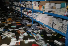 洪水穿过物流重镇 图书库房损失过亿 所有图书被泡水-融党建互动平台