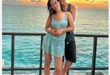 卢靖姗晒与韩庚马尔代夫度假照 两人海边拥抱幸福甜蜜-融党建互动平台