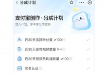 支付宝发布多项激励政策 优质创作者月分成超10万元-融党建互动平台