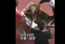 宁夏村BA现场送烤滩羊 主打一个接地气！-融党建互动平台