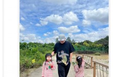 陈赫晒和女儿的合照 笑称：这内八字学不来-融党建互动平台