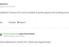 苹果发布macOS 14.1.1更新 修复PS工具条等故障-融党建互动平台