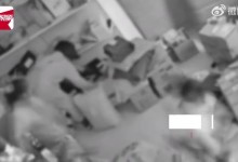 女子快递点暴躁翻找双11快递 多次砸到旁边的市民-融党建互动平台