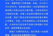 宠物犬被抓走宰杀 处置人员被行拘 事件始末最新消息-融党建互动平台