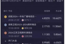 跨年晚会收视率2024最新：央视跨年晚会拿下断层第一 湖南卫视居卫视第一-融党建互动平台