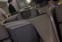 男子买2张头等舱想坐3人致航班取消 不停辱骂机组人员-融党建互动平台