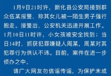 警方通报小女孩被陌生人强行抱走：已抓获犯罪嫌疑人-融党建互动平台