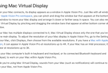 苹果Vision Pro头显支持旧款英特尔芯片Mac 分辨率3K-融党建互动平台