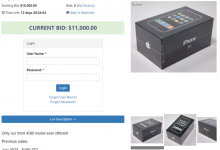 4GB未拆封初代iPhone再次拍卖：乔布斯亲手打造-融党建互动平台