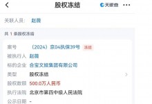 赵薇名下股权再遭冻结 已从多家公司退股-融党建互动平台