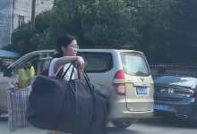 女生高考完独自挑一扁担行李回家 网友：愿你终见繁花-融党建互动平台