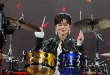 赵雅芝从艺50周年生日派对 打完架子鼓跳扫腿舞-融党建互动平台