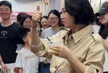 演员惠英红现身杭州菜市场 品尝顾客推荐四果汤-融党建互动平台