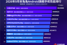 小米18 Fold凭借玄戒O3芯片登顶安卓设备性能榜-融党建互动平台